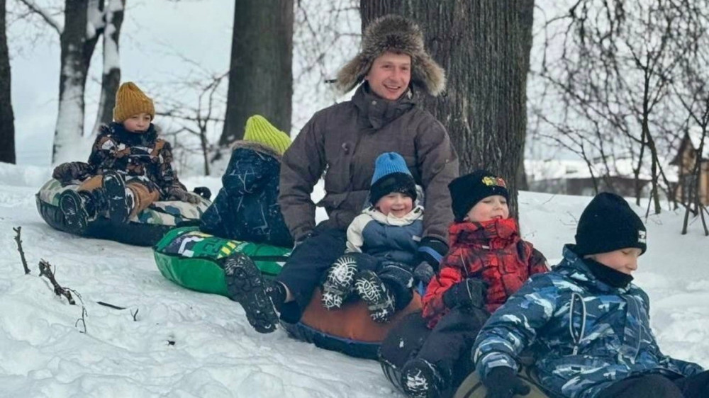 Сергей Краско напомнил о соблюдении правил безопасности при катании на тюбинге